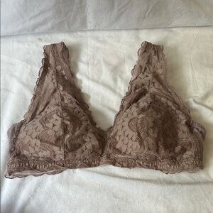 Aerie Lace Bralette in Mauve